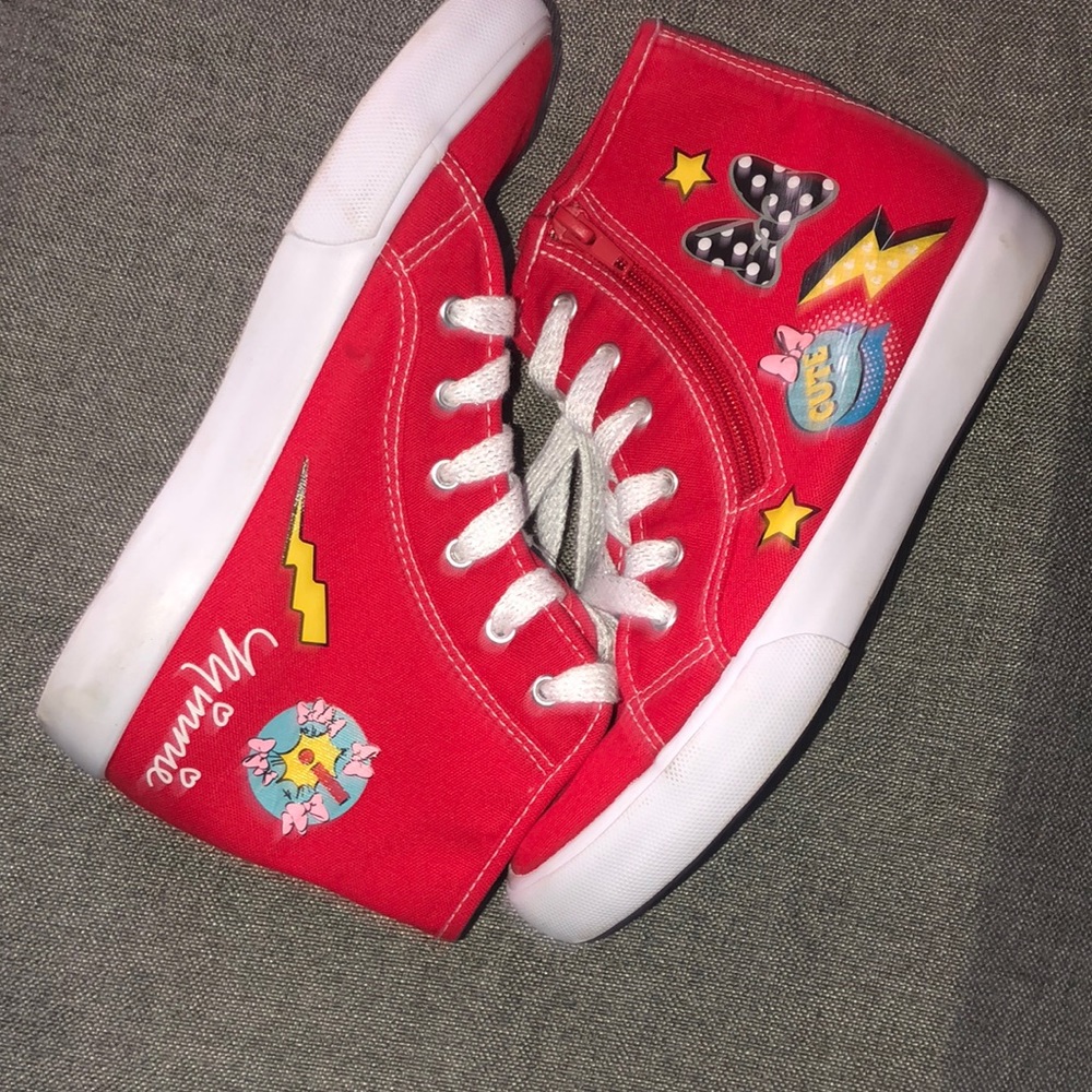 Disney Minnie mouse high tops